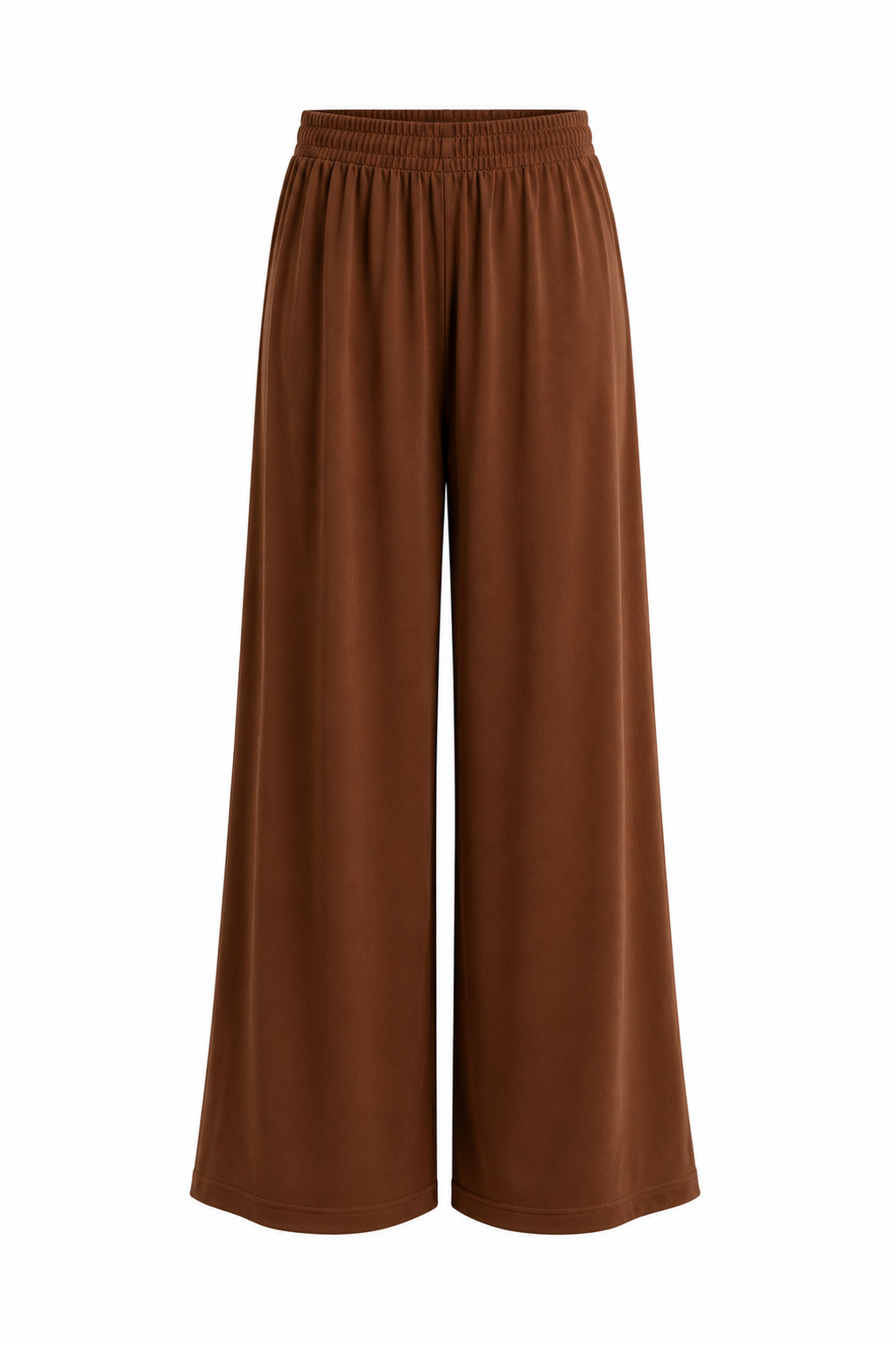 The Essential Wide Leg Pant (Chocolate brown)