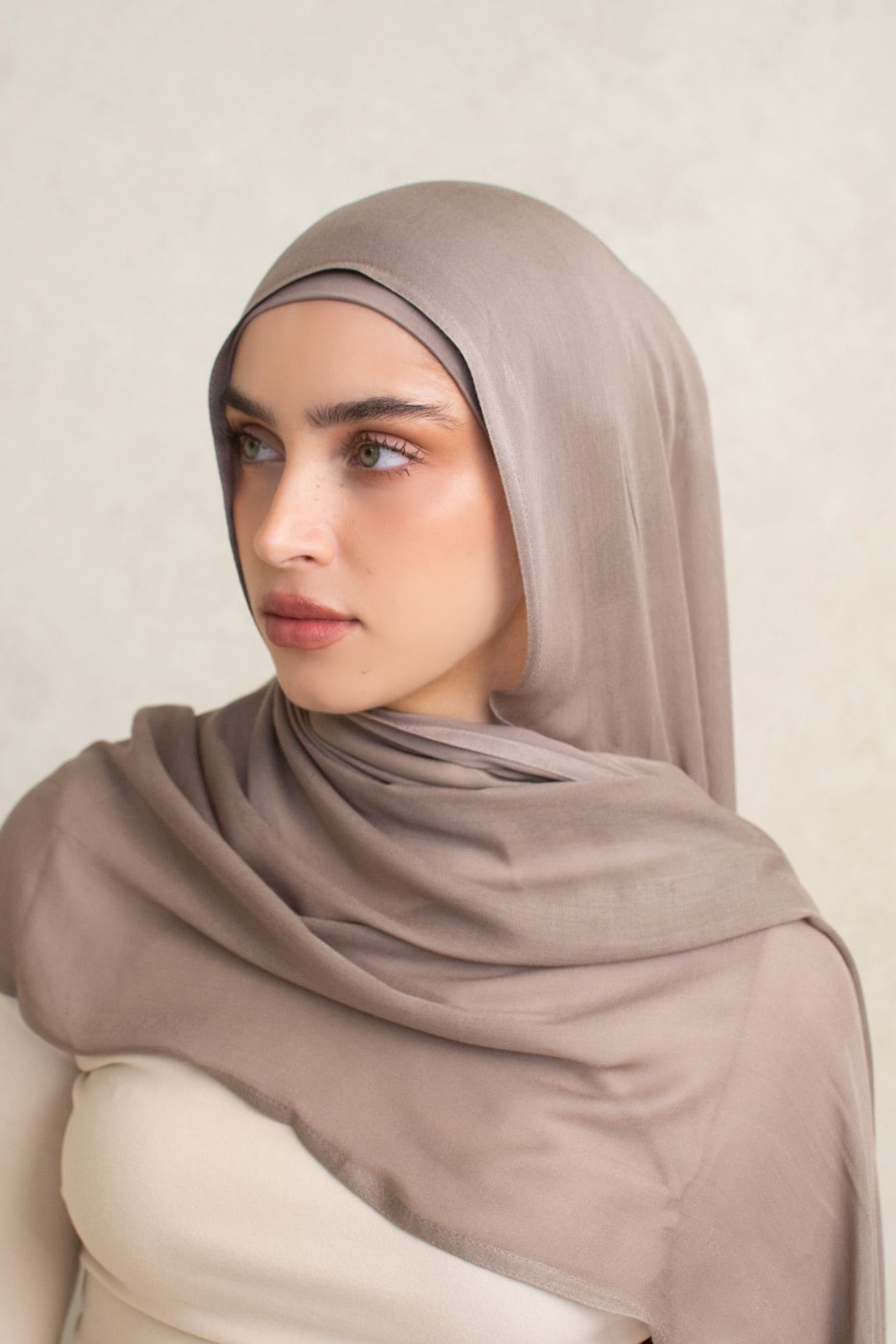 Modal Mocha Hijab Set