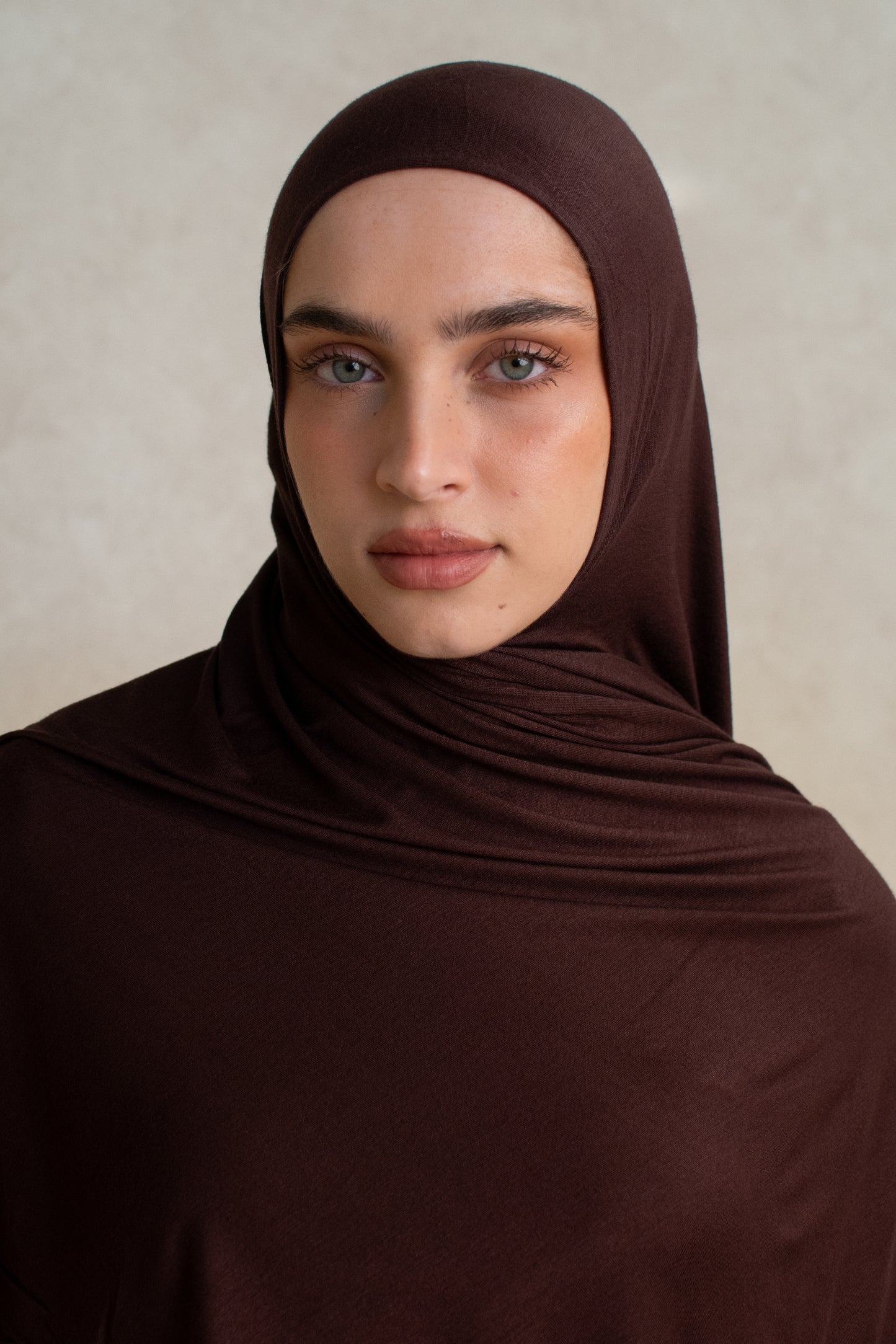 Premium Jersey Hijab - Espresso