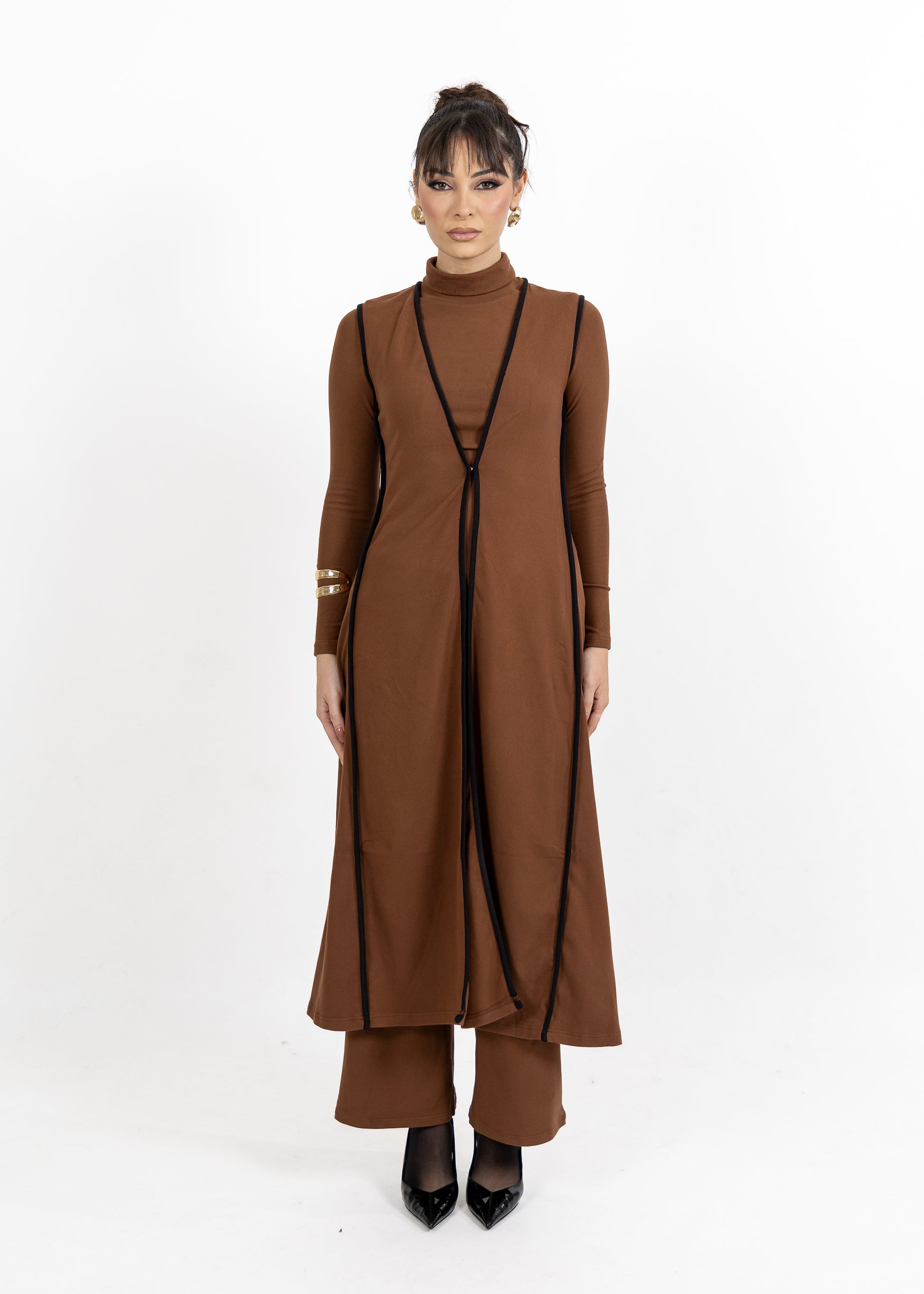 Alara Set - Chocolate Brown