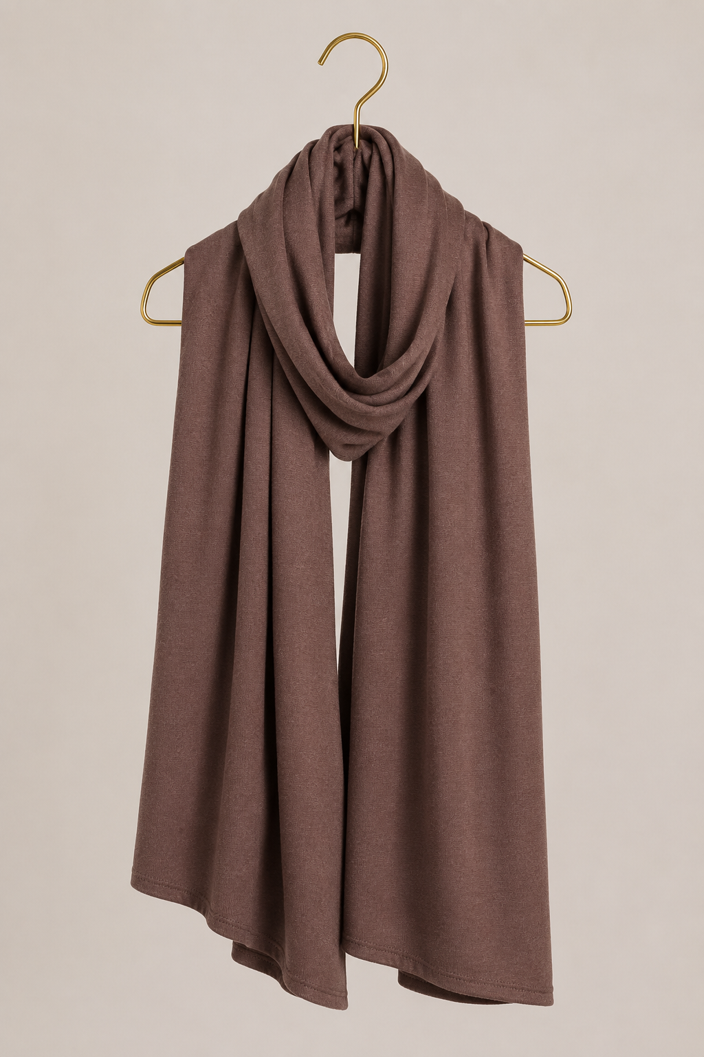 Premium Jersey Hijab - Mocha